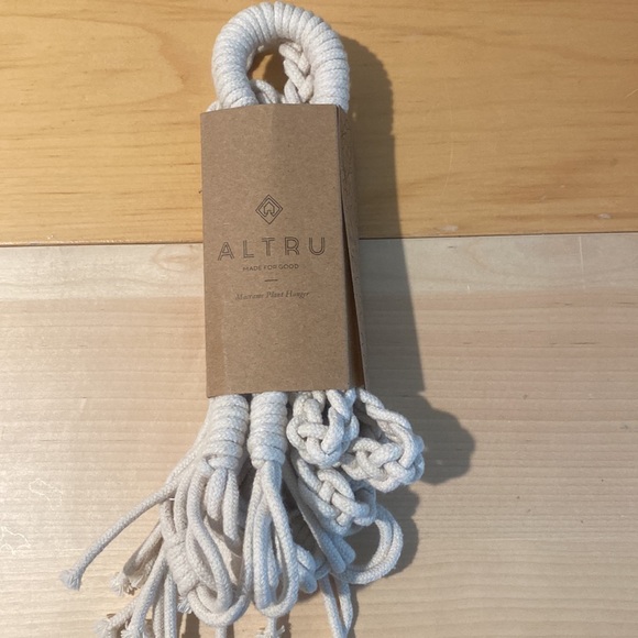 ALTRU Macrame Plant Hanger Rope Bohemian Decor - Picture 7 of 7